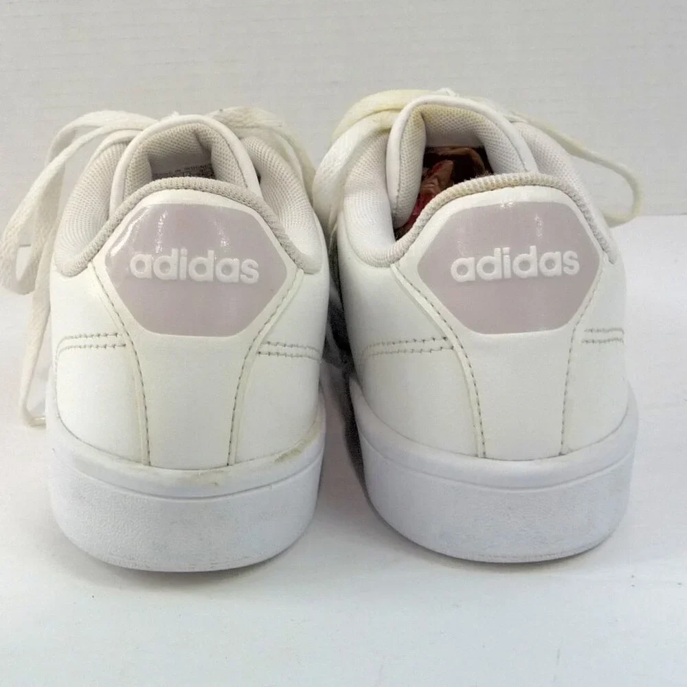 ADIDAS CLOUDFOAM LEATHER SNEAKERS SIZE 7